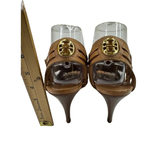 TORY BURCH Kelton Caged Heels Vegan Leather - Picture 9 of 15